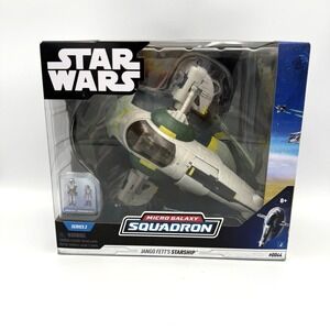 Star Wars Micro Galaxy Squadron JANGO FETT'S Starship Series 2 #0044 READ Note